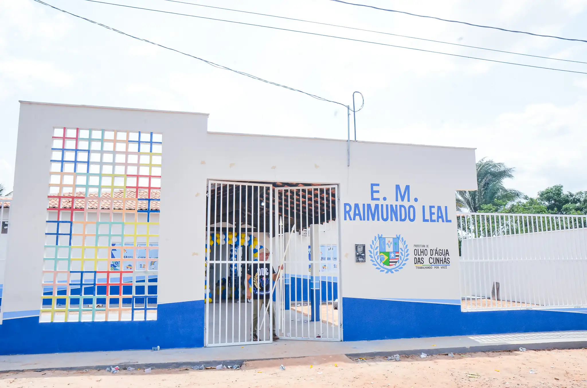 Galeria de imagens - Foto 24 da notícia: A Prefeitura inaugurou a Escola Municipal Raimundo Leal, no Povoado Barraquinha da Linha