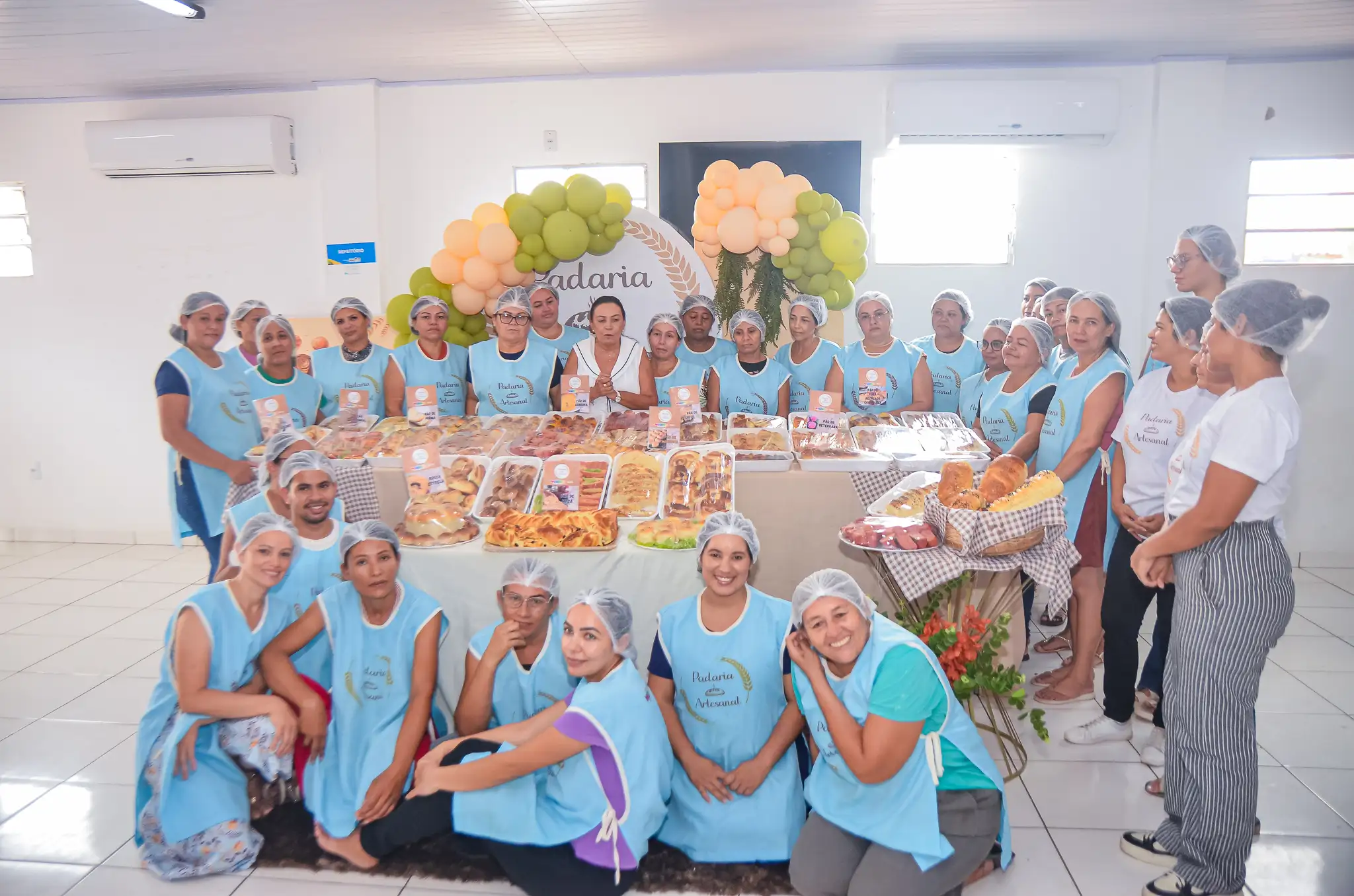 Galeria de imagens - Foto 4 da notícia: Secretaria Municipal de Assistência Social realizou o curso de padaria artesanal