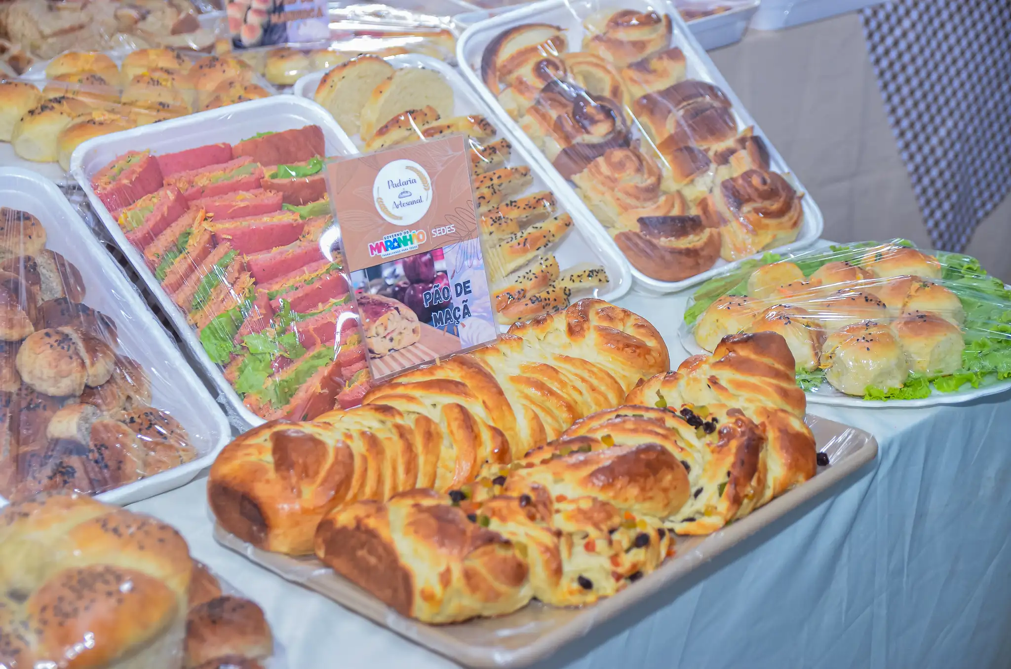 Galeria de imagens - Foto 6 da notícia: Secretaria Municipal de Assistência Social realizou o curso de padaria artesanal