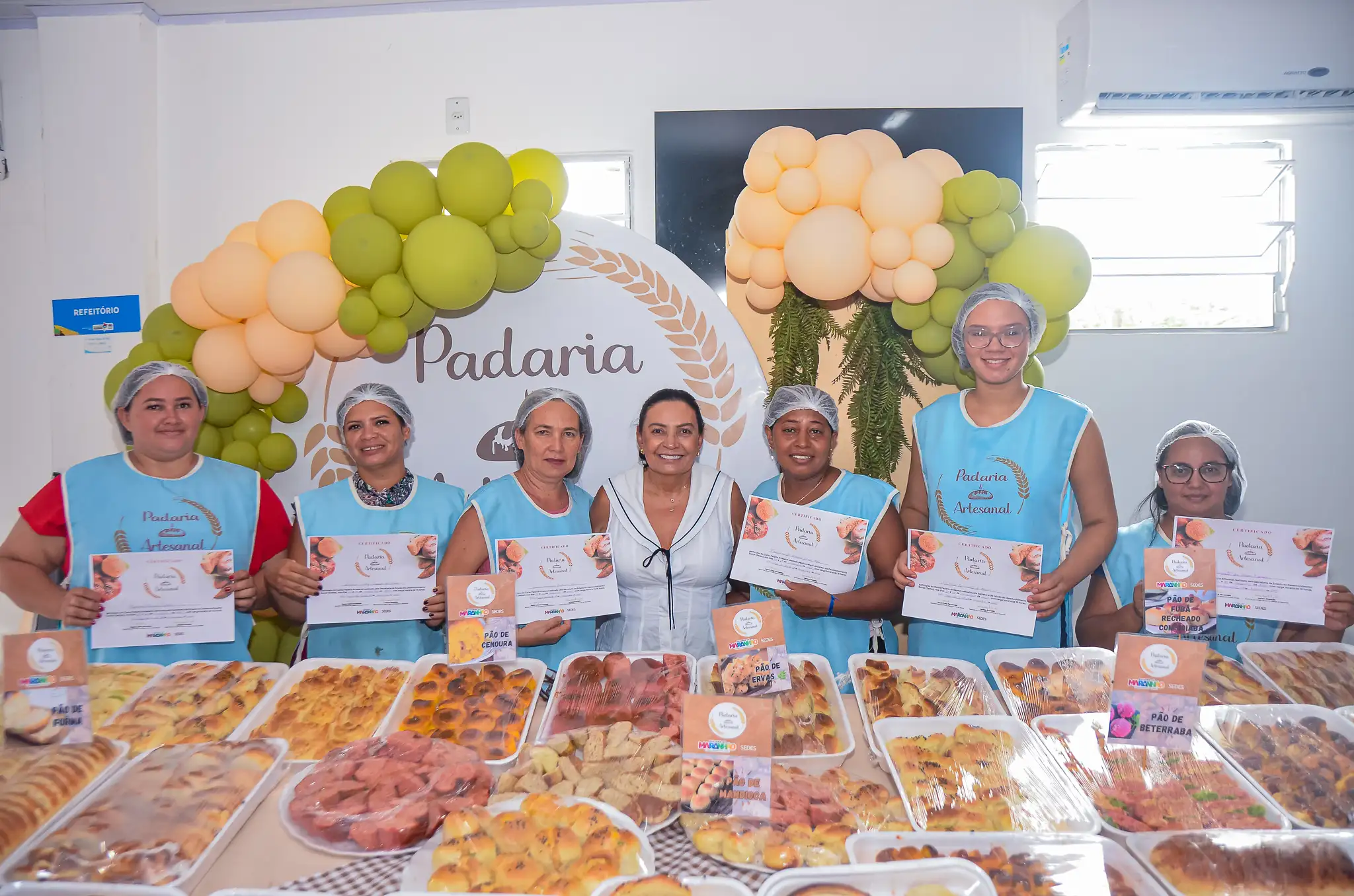 Galeria de imagens - Foto 11 da notícia: Secretaria Municipal de Assistência Social realizou o curso de padaria artesanal