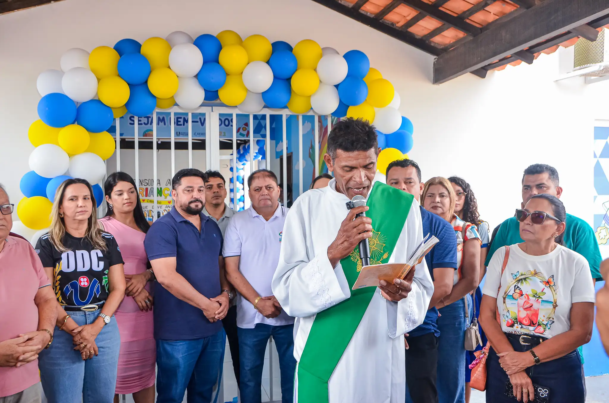 Galeria de imagens - Foto 9 da notícia: A Prefeitura inaugurou a Escola Municipal Raimundo Leal, no Povoado Barraquinha da Linha