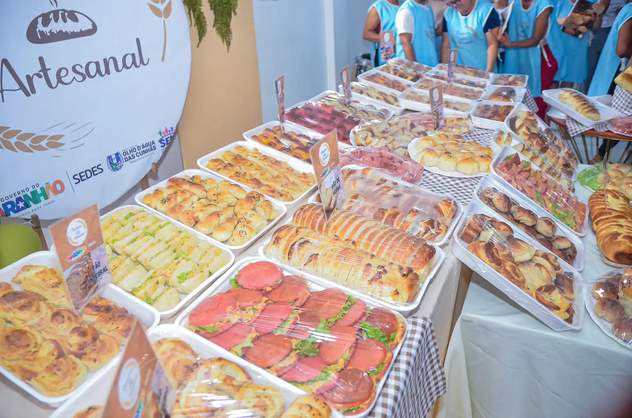 Galeria de imagens - Foto 16 da notícia: Secretaria Municipal de Assistência Social realizou o curso de padaria artesanal